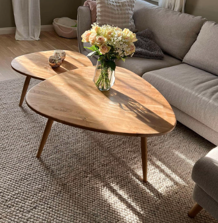 Soffbord efter form och mått
