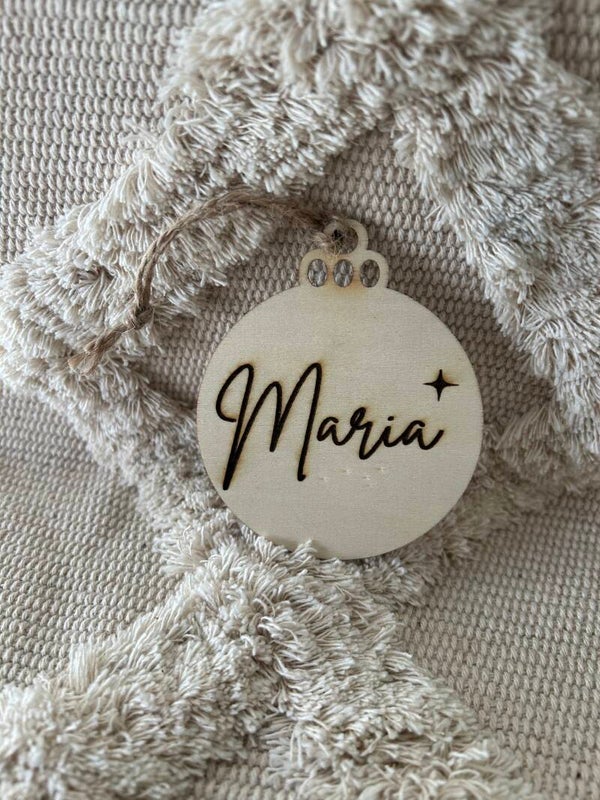 Kerstbal - Herdenking naam