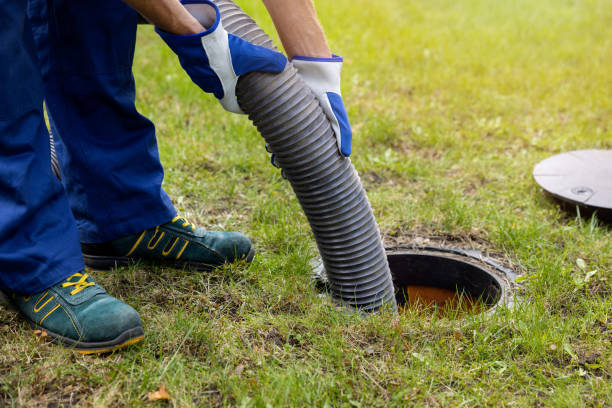 draining of septic tank