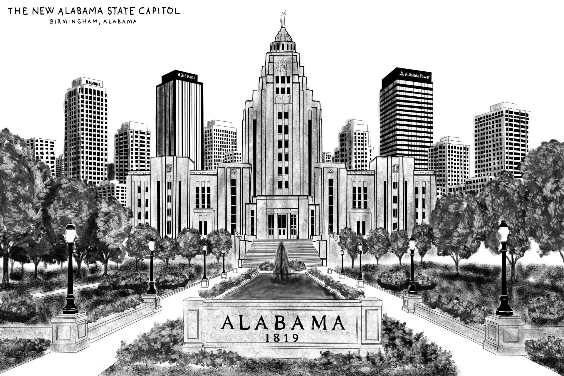 New State Capitol Birmigham, Alabama