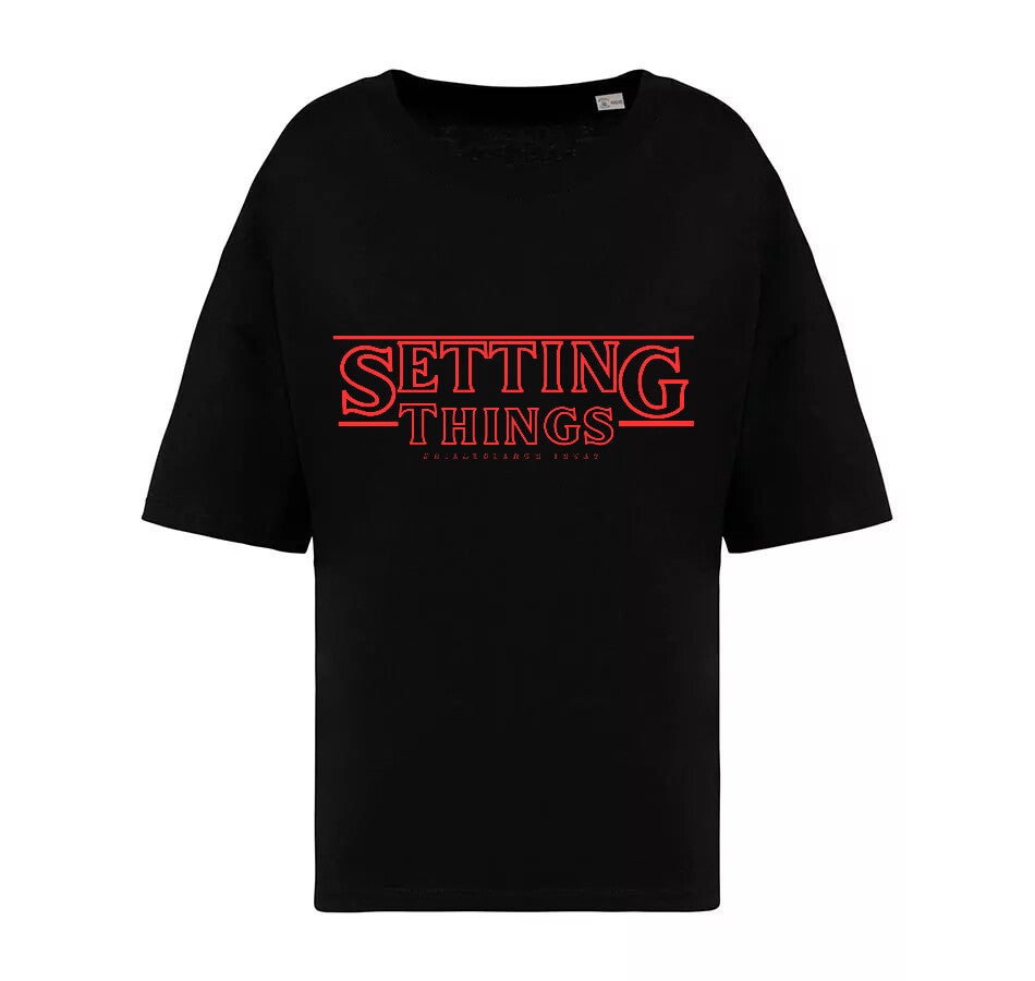 "SETTING THINGS OVERSIZED FIT FEMALE