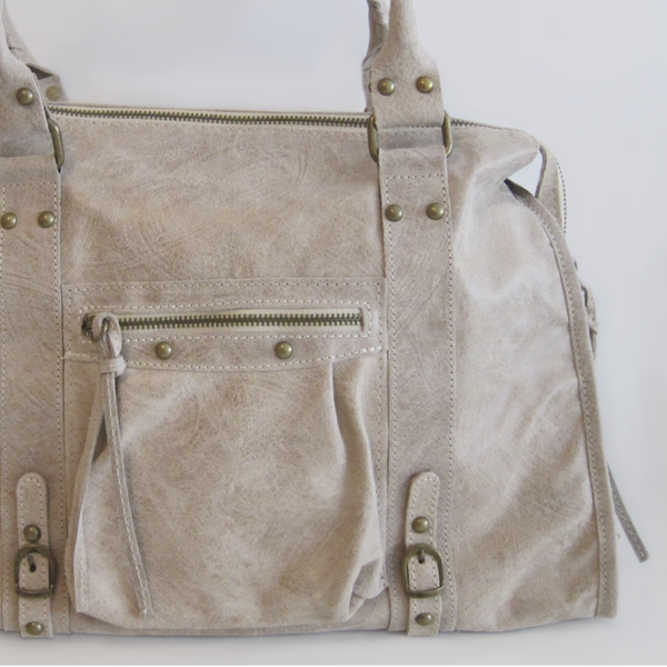 City bag large crème