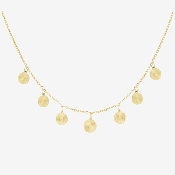 Isa necklace gold
