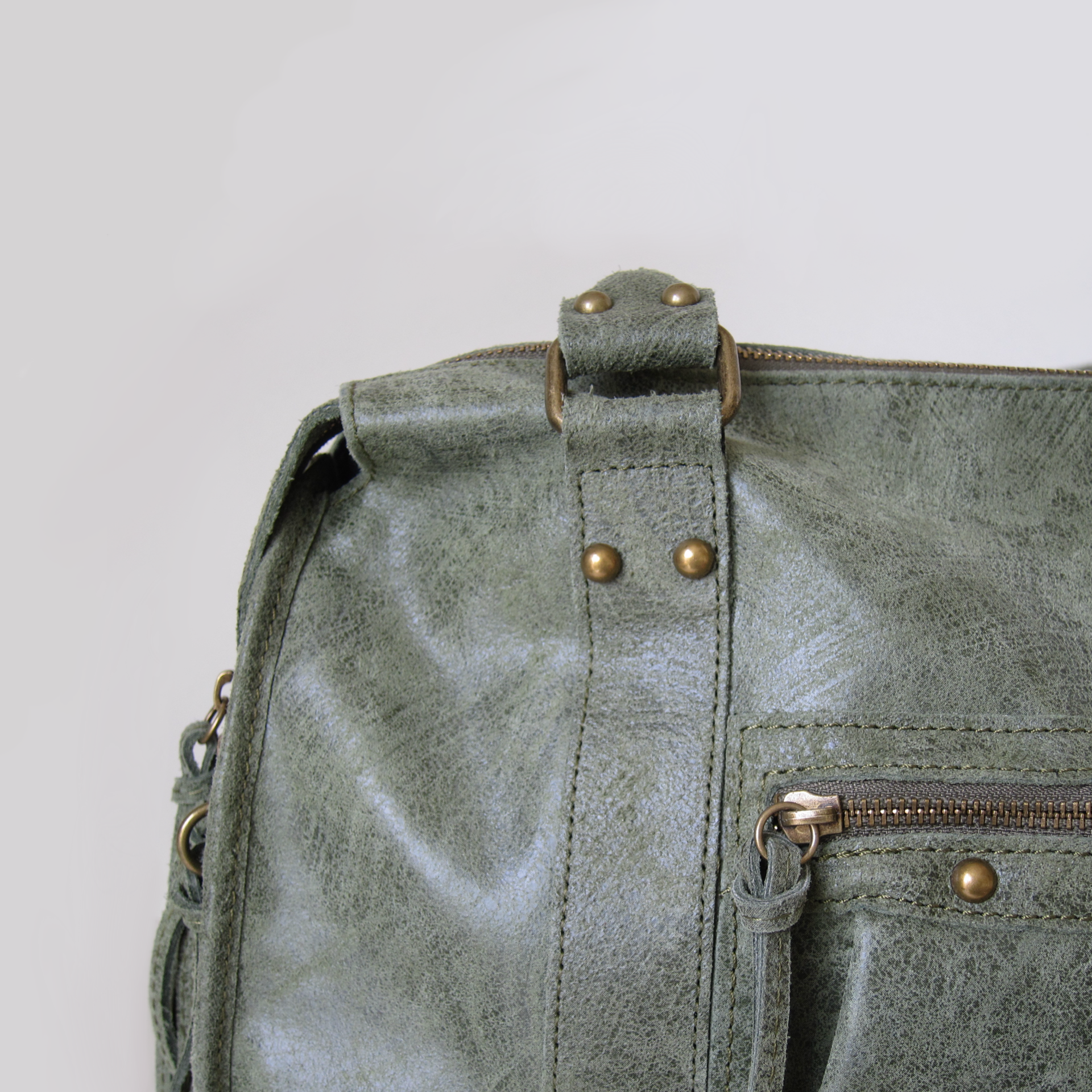 City bag large olive green