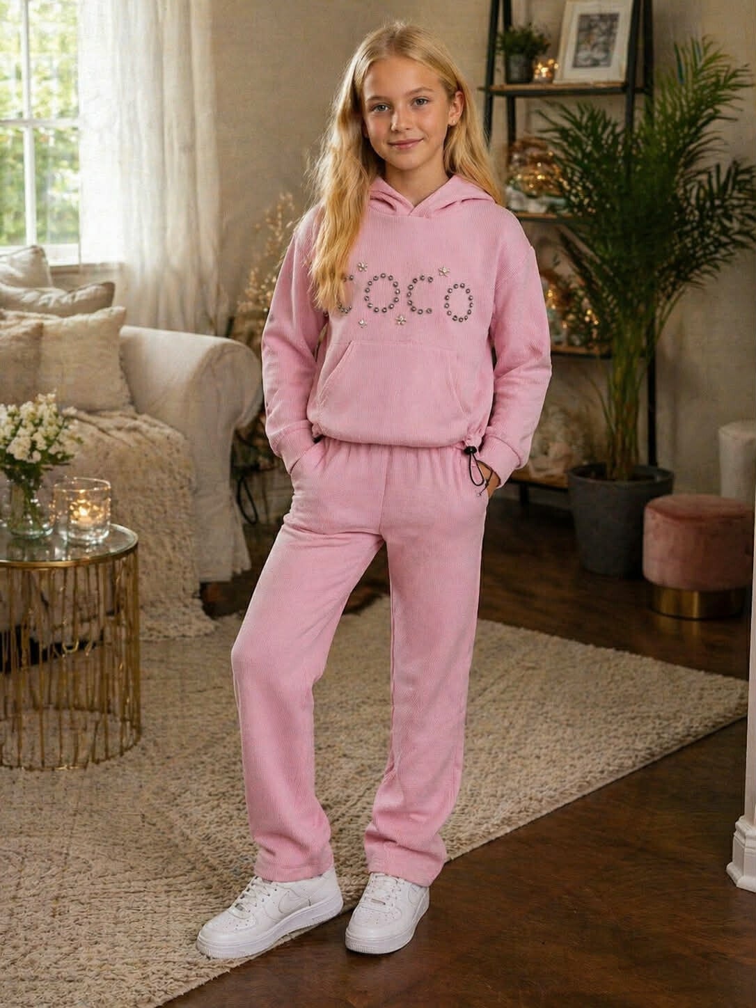 Soft Pink Cozy Set