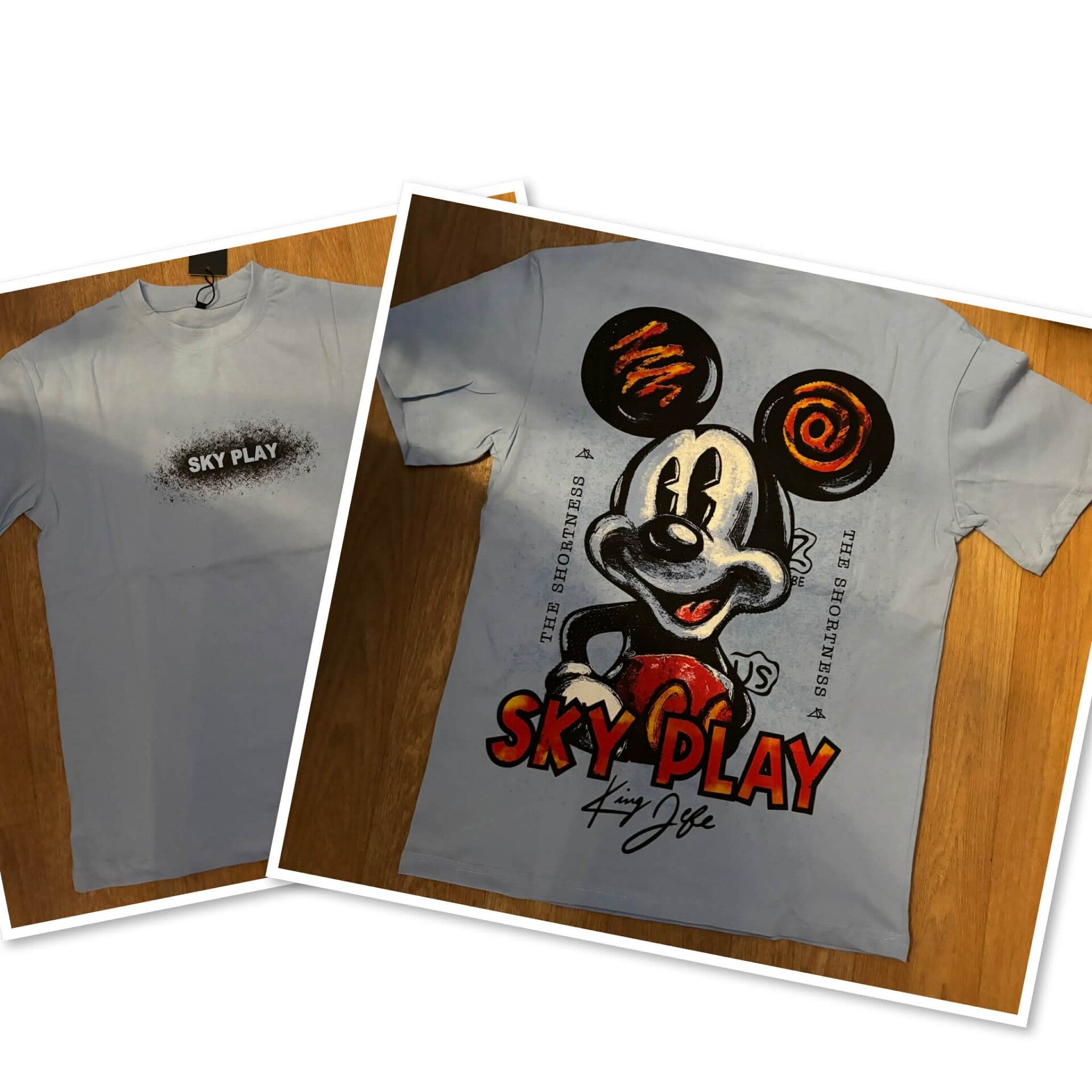 Sky Play Mickey Mouse T-shirt (blauw)