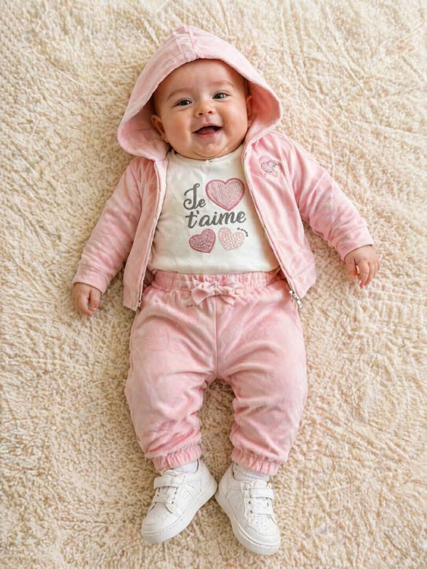Je T’aime Baby Cozy Set