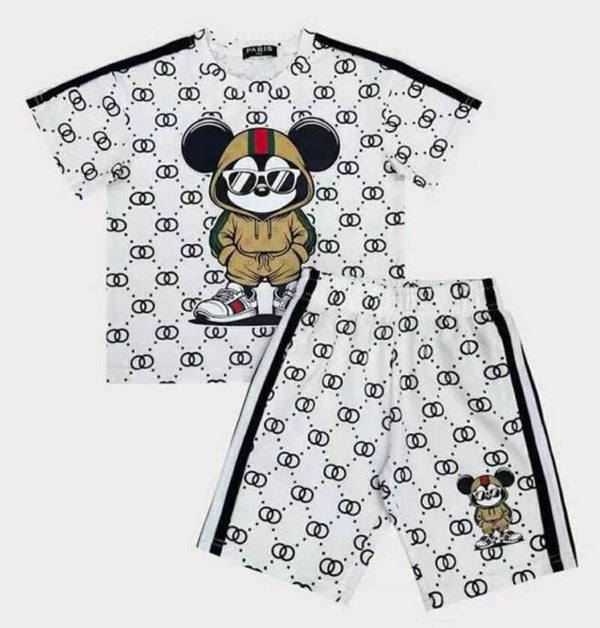 Urban Mickey Mouse Street Set (Wit)