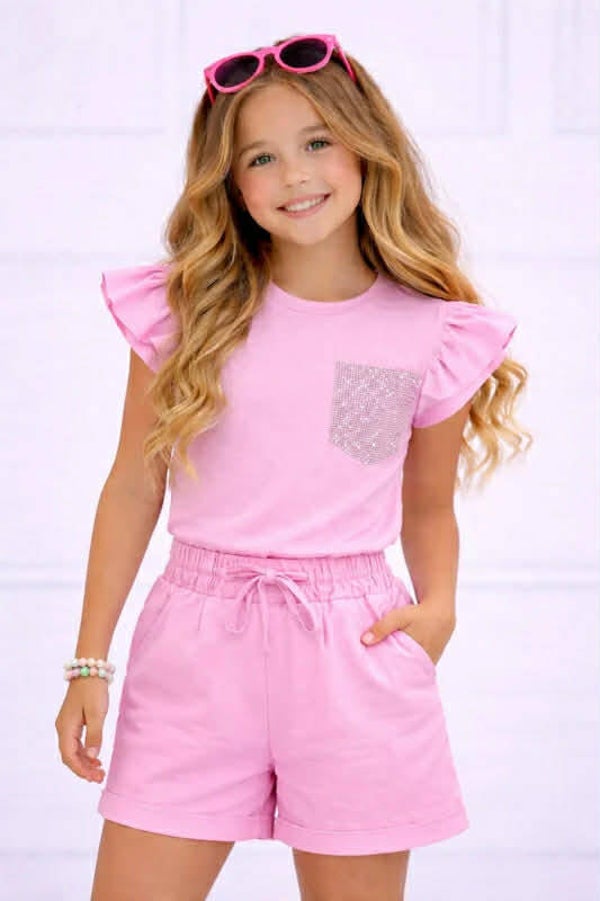 Pink Sparkle Summer Set