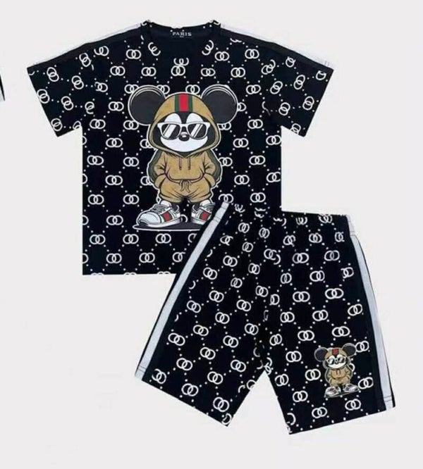 Urban Mickey Mouse Street Set (zwart)