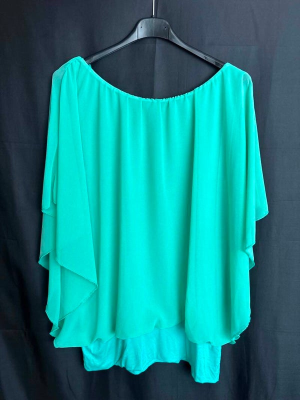 Green Butterfly Top