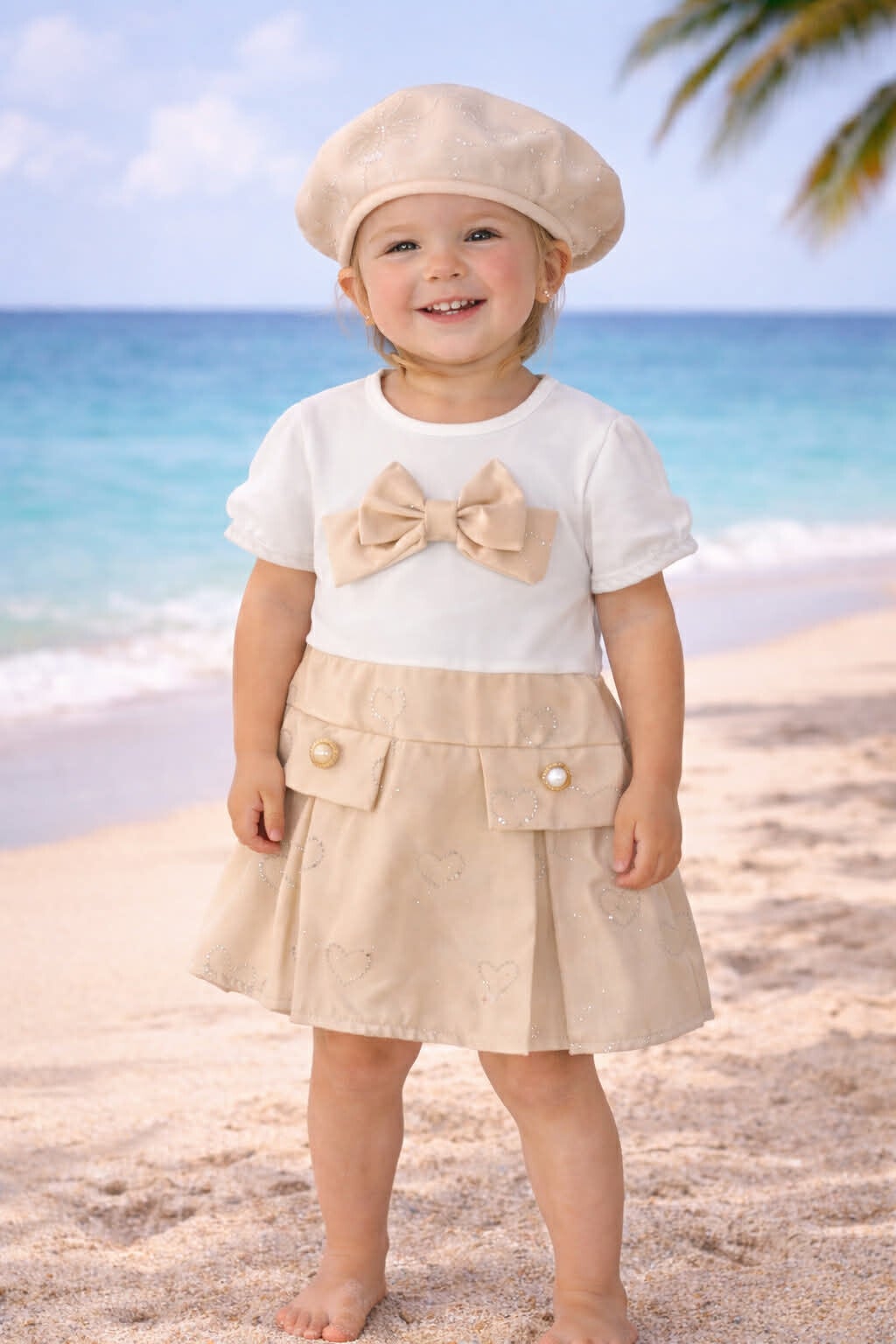 Beige Elegance Dress