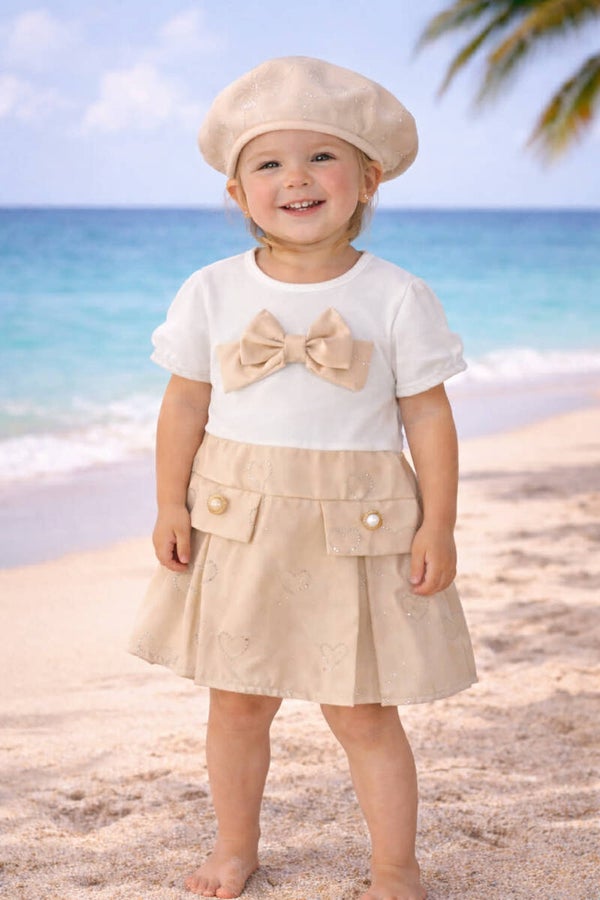 Beige Elegance Dress