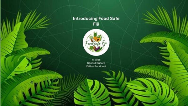 Food Safe Fiji 101