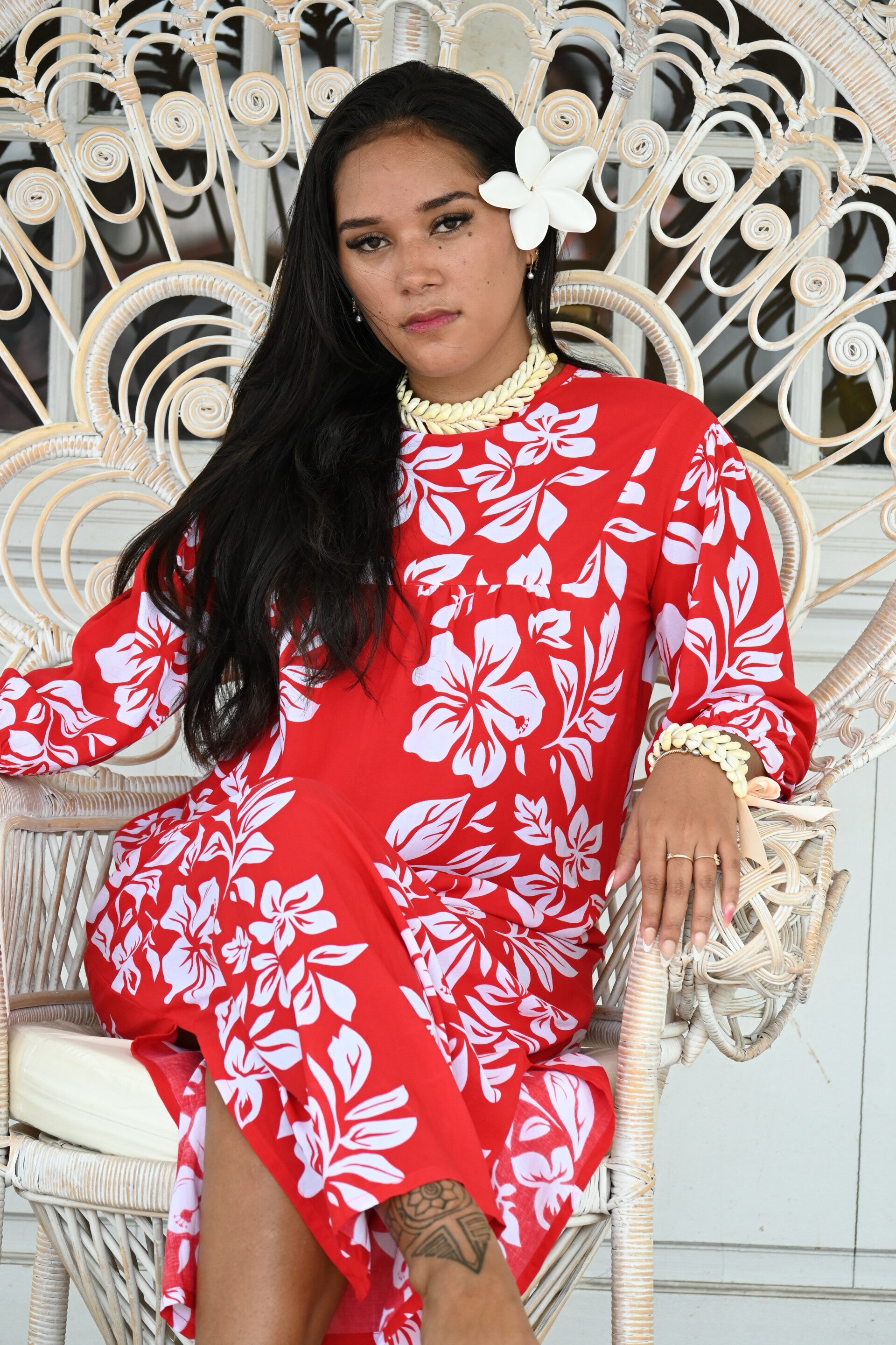 Robe MOUA( PRIX EN XPF=16500XPF)