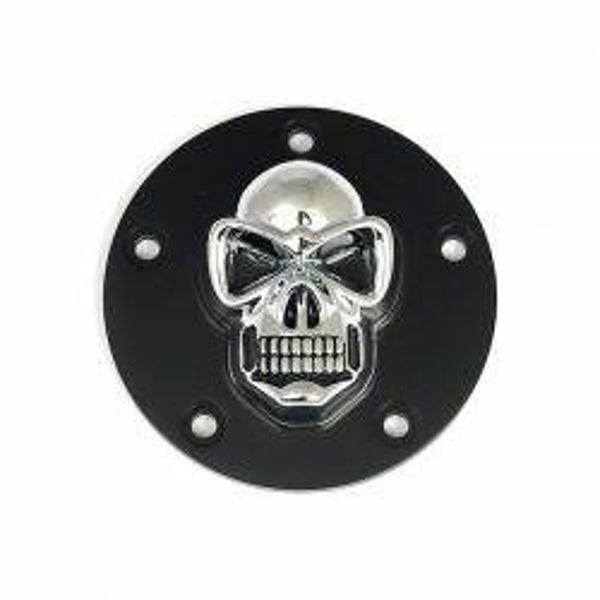 POINT COVER, BLK & CHR SKULL POINT CVR 5-HOLE mcs nr 500566