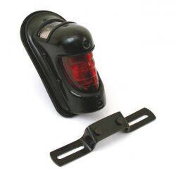 BEEHIVE TAILLIGHT. BLACK. mcs 516084. OEM replacement reference 68002-39T and 5052-39.