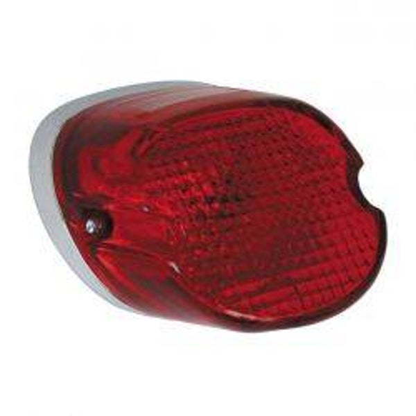 LAYDOWN TAILLIGHT. RED LENS. mcs 519537