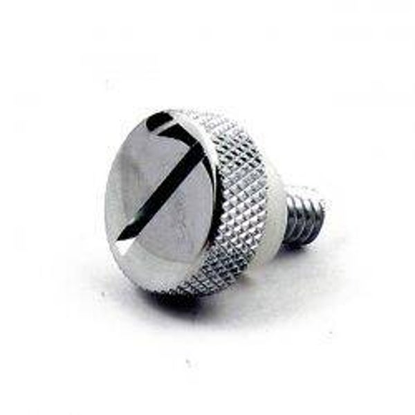 MUSTANG, 'QUARTER TURN' THUMB SCREW. 1/4-20, 96-21 H-D with 1/4-20 threads  mcs nr 537405