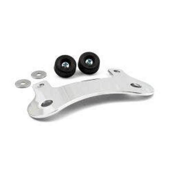 MUSTANG SEAT MOUNT BRACKET KIT. CHROME, 00-17 Softail with up to 150mm rear tire (NU)  mcs nr 537406