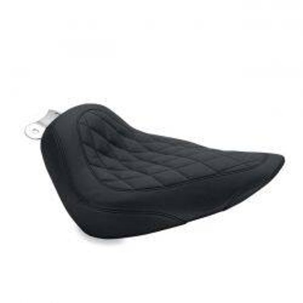 MUSTANG, WIDE TRIPPER SOLO SEAT, 00-05 FLSTS Heritage Springer; 05-15 FLSTN De Luxe; 07-15 FLSTC Heritage Classic; 06-07 FLSTSC Springer Classic(NU)  mcs nr 537471