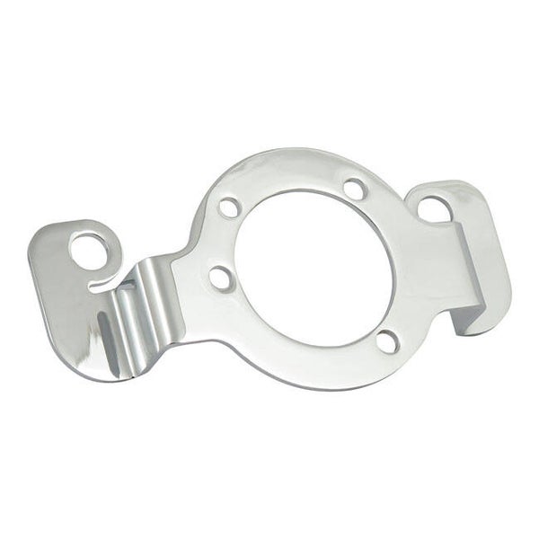AIR CLEANER ADAPTER BRACKET. CHROME. 88-90 XL with OEM CV carb (NU)  mcs nr 905015
