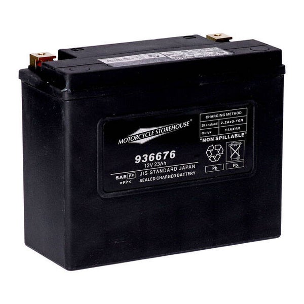 MCS, 12V SEALED AGM BATTERY. 23AH. 360CCA mcs nr 936676