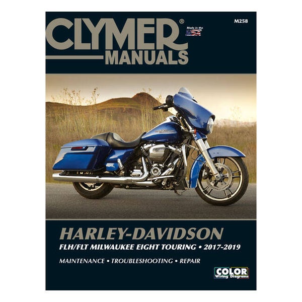 CLYMER, SERVICE MANUAL 17-19 M8 TOURING MODELS