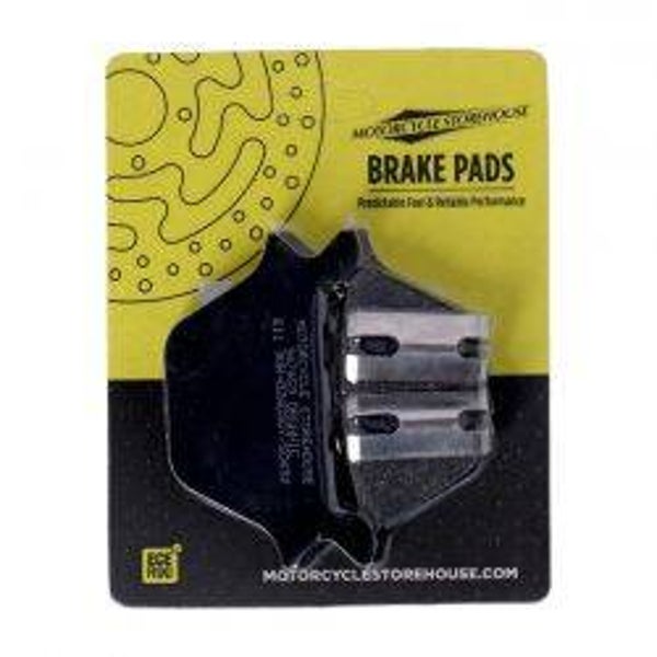 MCS, BRAKE PADS REAR. ORGANIC.  Rear: L87-99 B.T., TC, XL (excl. FLT Touring) (NU)  mcs 947459