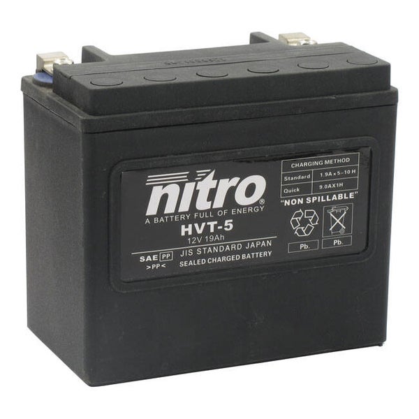 NITRO, AGM HVT BATTERY, 19AH 12V mcs nr 950784