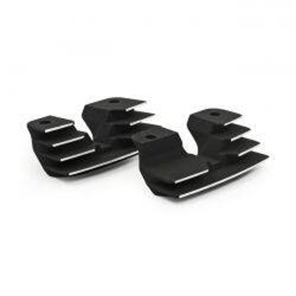 HEAD BOLT BRIDGE COVER SET. FINNED, BLACK mcs nr 951463