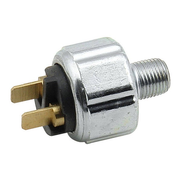 ACCEL, HYDRAULIC BRAKE LIGHT SWITCH, REAR. SPADE TYPE. 71-84(NU)FL; L72-84(NU)FX; 82-94(NU)FXR; 84-20 Softail; 80-20 FLT/Touring; 91-07(NU)Dyna; 02-17(NU)V-Rod; 79-20 XL  mcs nr 970074