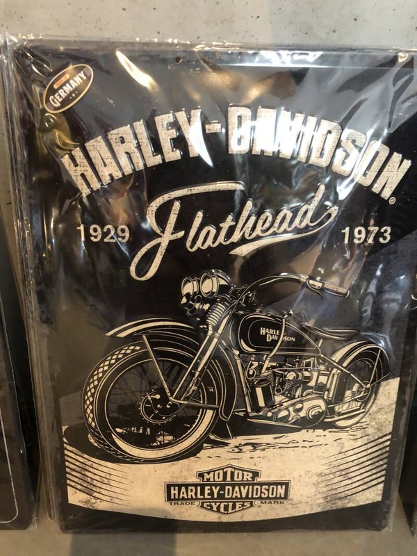 bord metaal Flathead