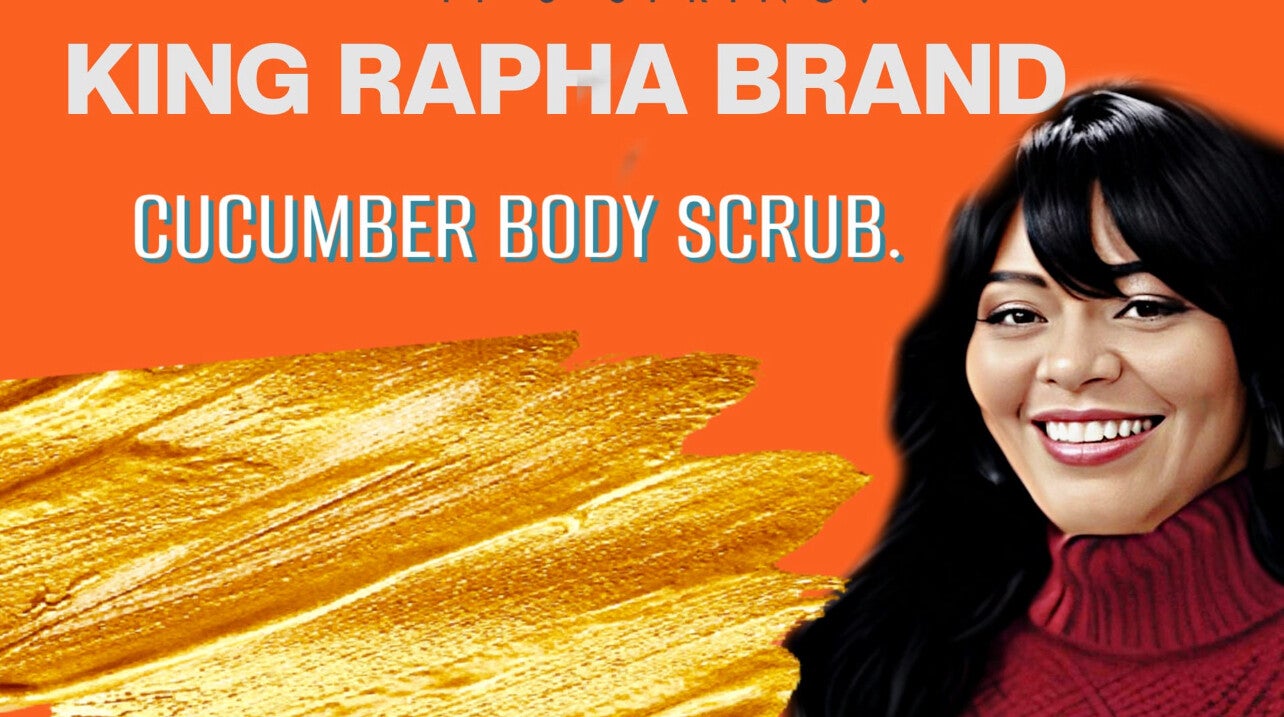 Cucumber Body Scrub- Orange