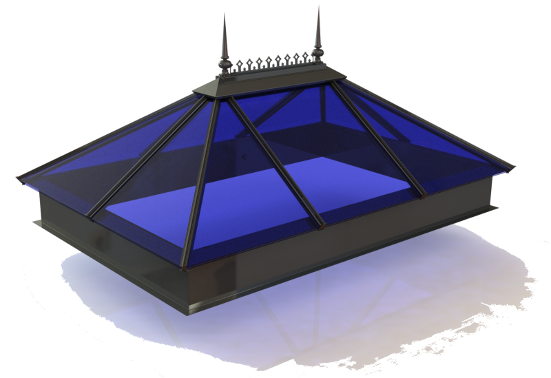 ouverture de toit en verre