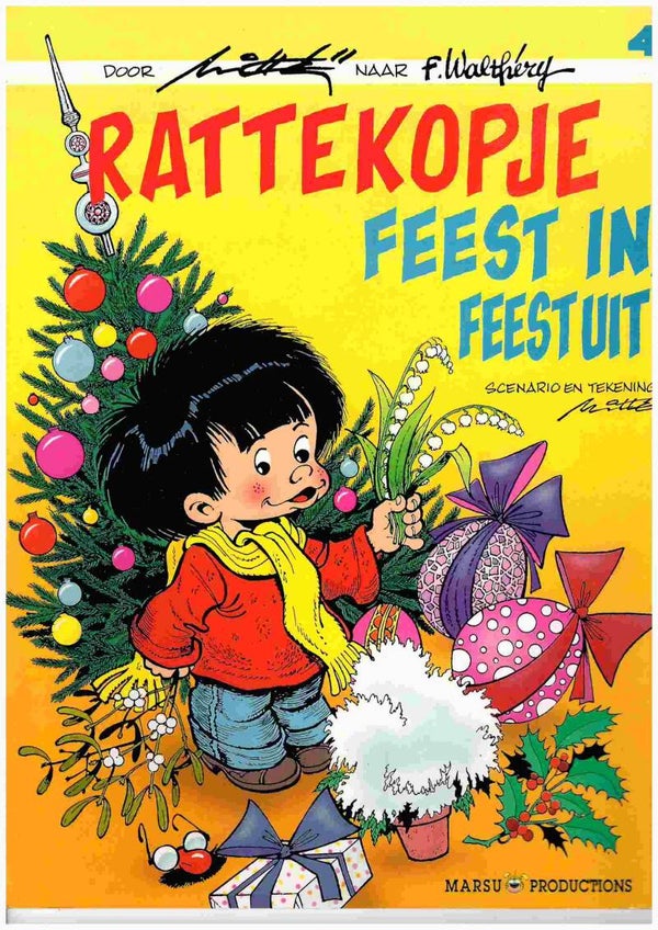 Rattekopje 4 - Feest in, Feest uit (1996) 1e druk SC