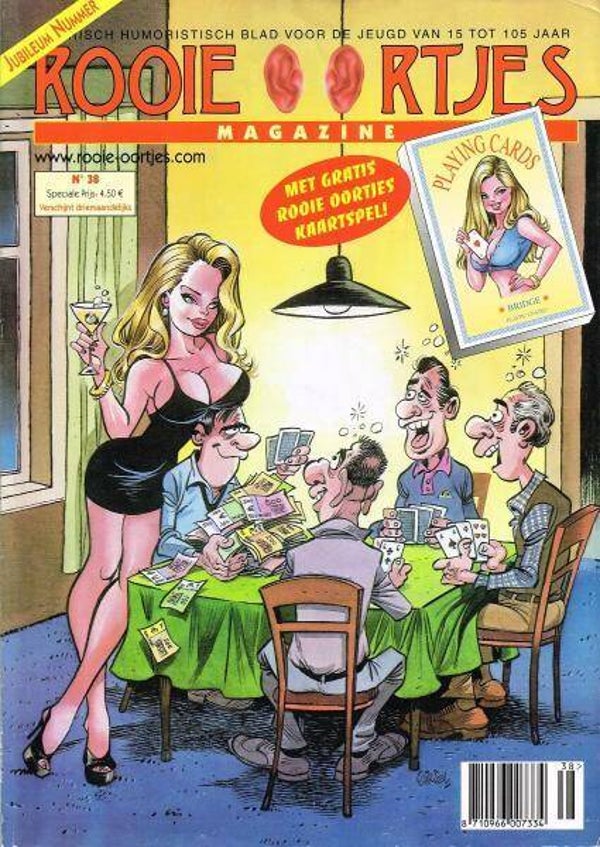 Rooie Oortjes Magazine Nr. 38 (2001) 1e druk SC (Erotiek)