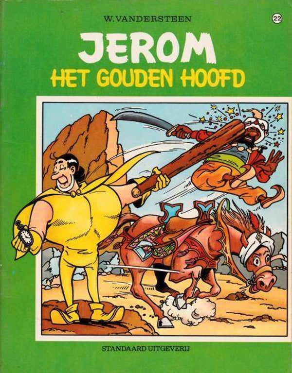 Jerom 22 - Het Gouden Hoofd (1971) 2e druk SC