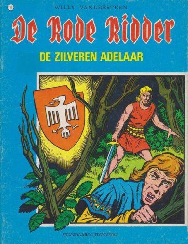 Rode Ridder, De, 11 - De Zilveren Adelaar (1980) 10e druk SC
