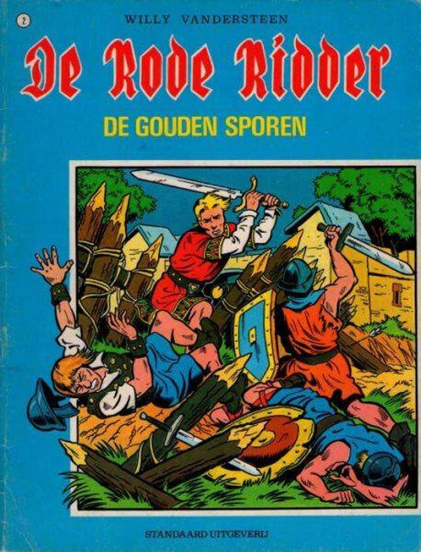 Rode Ridder, De, 2 - De Gouden Sporen (1980) 10e druk SC