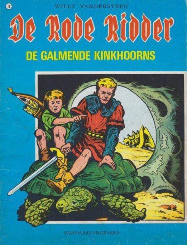 Rode Ridder, De, 14 - De Galmende Kinkhoorns (1980) 8e druk SC