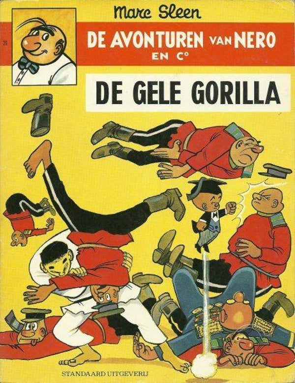 Nero 26 - De Gele Gorilla (1976) 2e druk SC