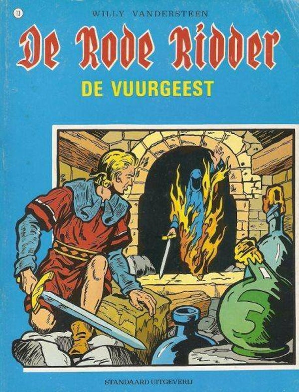 Rode Ridder, De, 13 - De Vuurgeest (1980) 8e druk SC