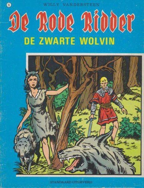 Rode Ridder, De, 15 - De Zwarte Wolvin (1980) 8e druk SC