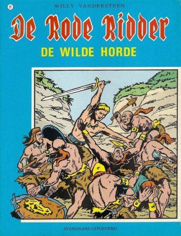 Rode Ridder, De, 21 - De Wilde Horde (1981) 8e druk SC
