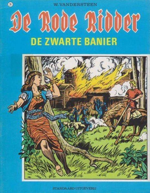 Rode Ridder, De, 24 - De Zwarte Banier (1975) 4e druk SC