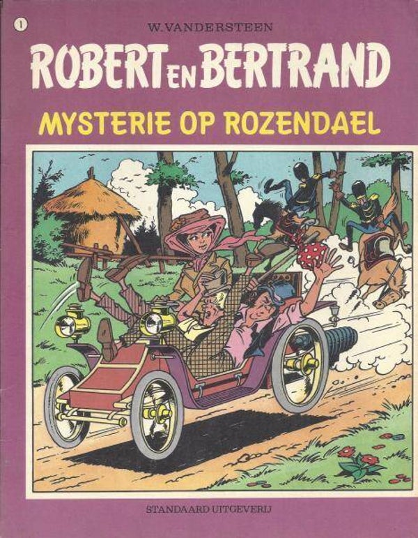 Robert en Bertrand 1 - Mysterie op Rozendael (1973) 1e druk SC