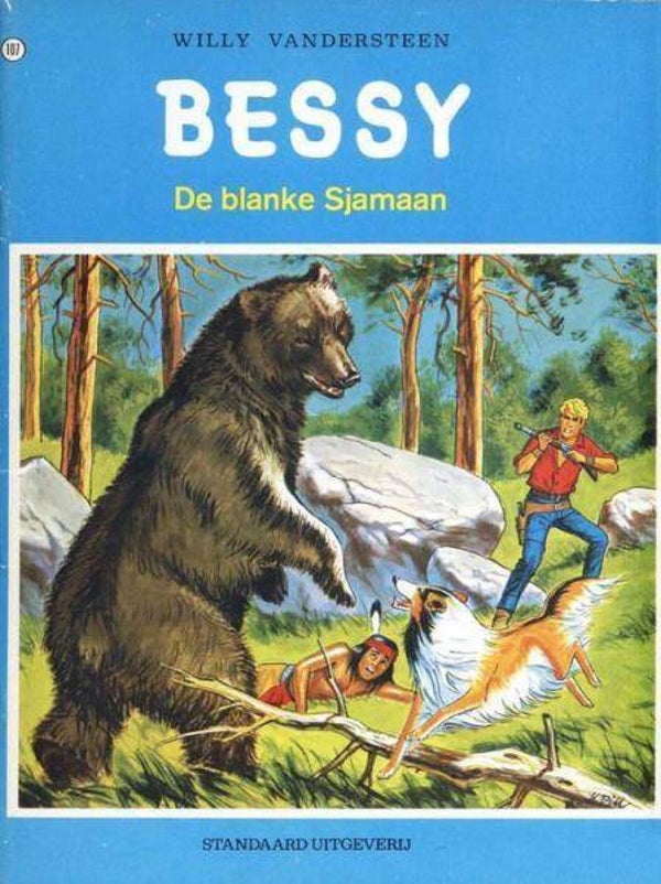 Bessy 107 - De Blanke Sjamaan (1980) 2e druk SC