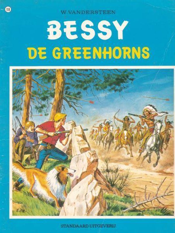 Bessy 118 - De Greenhorns (1976) 1e druk SC