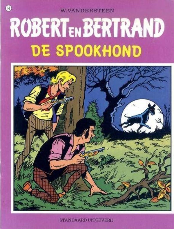 Robert en Bertrand 14 - De Spookhond (1976) 1e druk SC